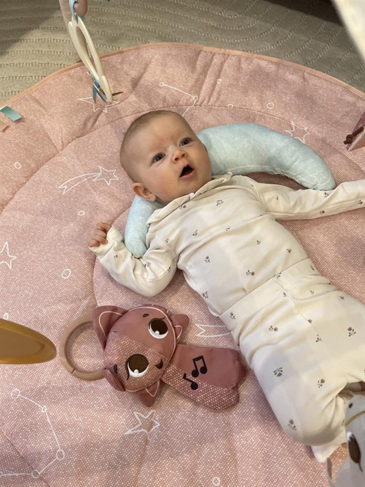 Mata edukacyjna z sensorycznymi zabawkami Tiny Love TL1209406830 Kraina Jednorożca Gimnastyka dla niemowląt