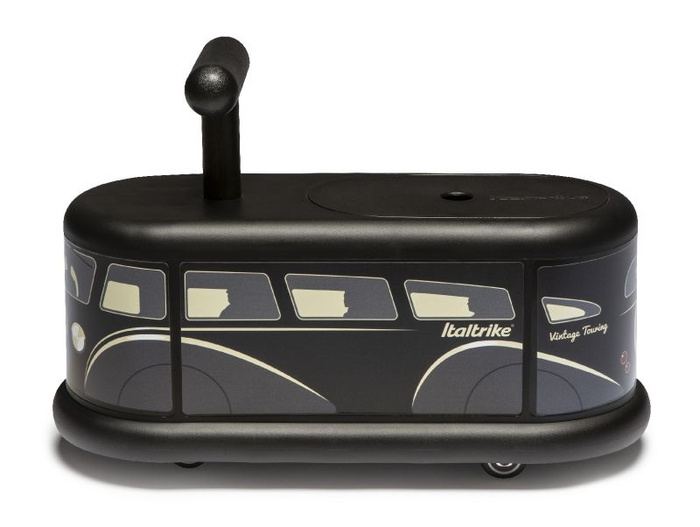 Jeździk czarny dla dzieci Zabytkowy Pojazd La Cosa Italtrike