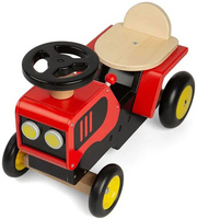 Drewniany jeździk dla dzieci Traktor Bigjigs 36015 pojazdy