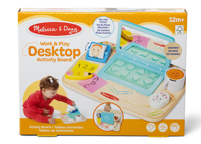Drewniany komputer edukacyjny Melissa & Doug 30753 zabawka dla najmłodszych