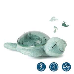 Lampka i Pozytywka 2w1 Żółw podwodny zielony Projektor Cloud b® CLTT-9001-GR Tranquil Turtle