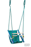 Huśtawka dla dziecka "Ciemne paseczki", 52010-Bajo - huśtawki dla dzieci