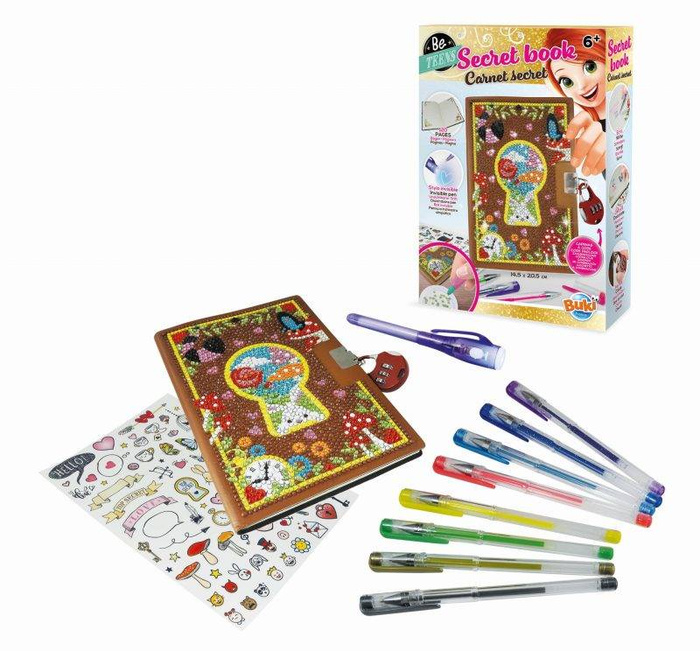 Zrób to sam - MAGICZNY PAMIĘTNIK NB003-Buki, notatnik dla dzieci