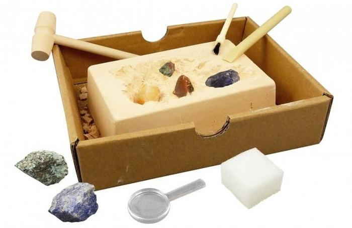 Mały archeolog - SKAŁY I MINERAŁY 440-Buki, nauka i zabawa dla dzieci