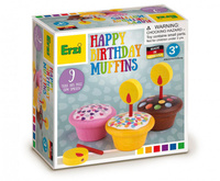 Drewniane muffinki urodzinowe Happy Birthday Erzi 13155