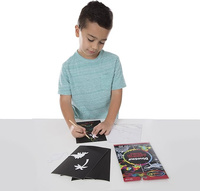 Zdrapywanka dla dzieci Dinozaury wydrapywanki z rysikiem Melissa & Doug 15917