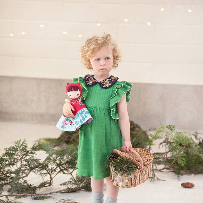 Pacynka na rękę 3w1 Czerwony Kapturek babcia lub wilk 83411 Lilliputiens