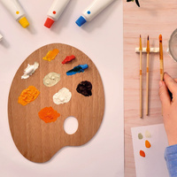 Zestaw artystyczny dla dorosłych Ryby i ptaki na tle kwiatów AGA Atelier 23 Djeco GA10023