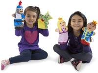 Pacynki na rękę Zamek 19082- Melissa & Doug, teatrzyk dla dzieci