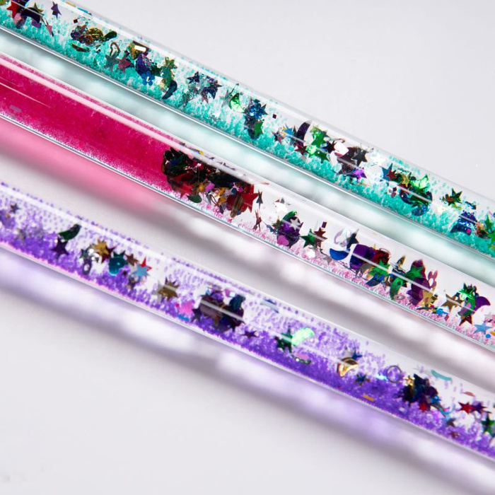 Magiczna różdżka różowa z brokatem i gwiazdkami dla dzieci Moulin Roty 667142