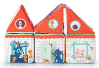 Zestaw 5 miękkich klocków wielofunkcyjnych Stodoła Farma 83455 Lilliputiens