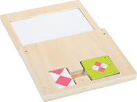 Drewniana układanka logiczna Lustro i symetrie Small Foot 12463