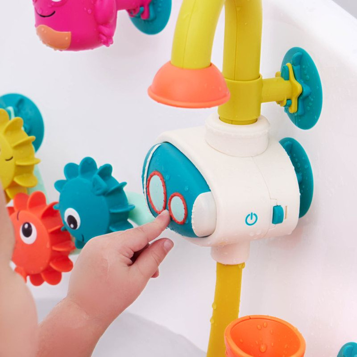 Wonder-full Waterworks zabawka kąpielowa z pompą wodną B.Toys BX2338Z Zabawki do wody