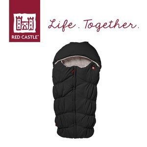 Śpiwór zimowy wodoodporny do wózka 6-24m Footmuff Black 084619- Red Castle, niezbędnik maluszka
