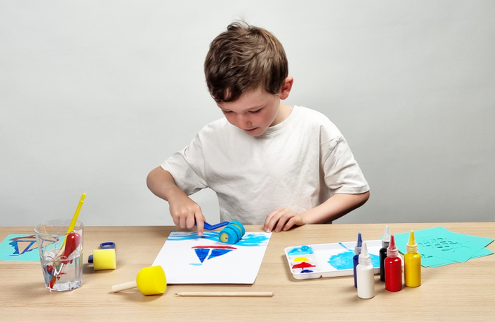 Zestaw artystyczny Moje pierwsze rysunki Buki FK006 ramka na obrazki zdjęcia