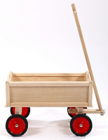 Wóz drabiniasty dla dzieci - drewniany wózek do ciągnięcia Mumbee