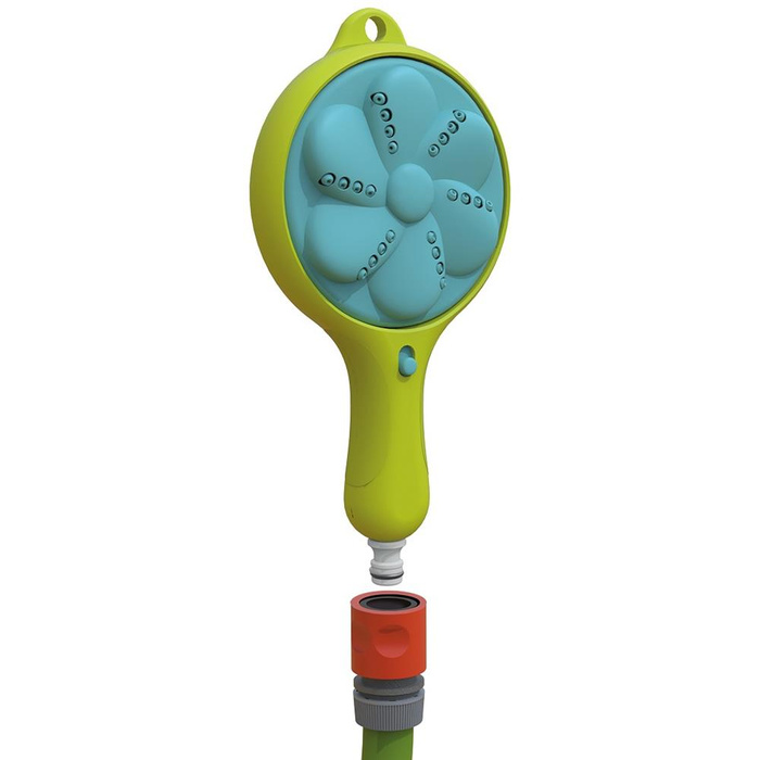 Zraszacz ogrodowy do domku Smoby 810914 z mocowaniem i dwoma trybami puszczania wody