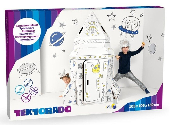 Zabawki z kartonu Kosmiczna Rakieta Tektorado 0008