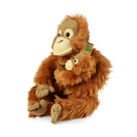 Pluszowy orangutan z dzieckiem 28 cm Rappa 211780