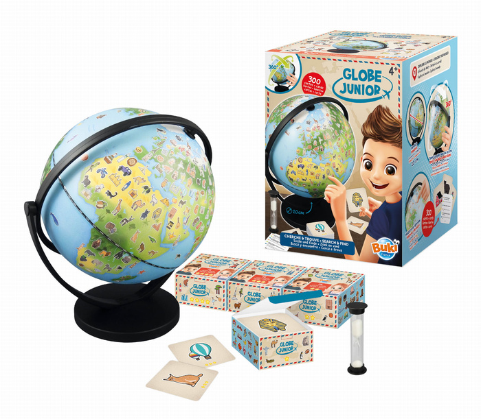 Globus dla dzieci Junior z obrazkami Buki 9010