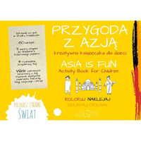 Przygoda z Azją- książka, kreatywna zabawa dla dzieci Zuzu Toys