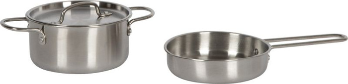 Kuchnia dziecięca drewniana z industrialną wyspą kuchenną Small Foot 12432 Kuchnie dla dzieci