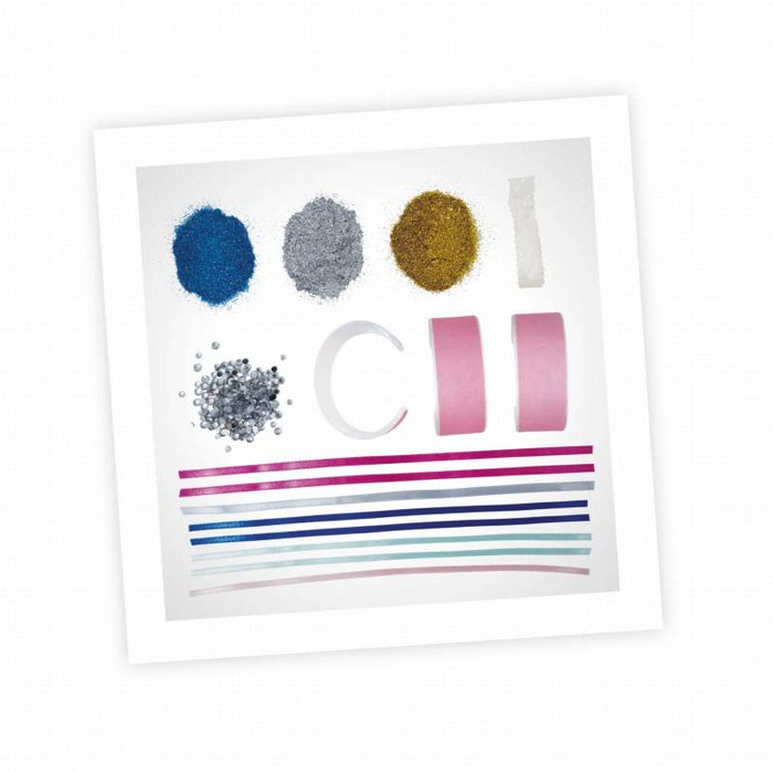 Zrób to sam - BROKATOWE BRANSOLETKI BE204-Buki, zestawy kreatywne dla dzieci