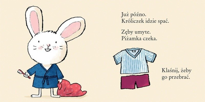Śpij, króliczku Wydawnictwo Dwie Siostry, książki dla dzieci