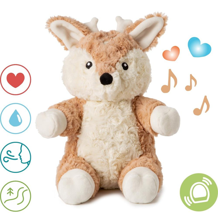 Szumiąca sarenka z czujnikiem ruchu i pozytywką LoveLight Buddies Finley Fawn Cloud b® CLTT-7700-BD____S