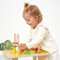 Wielofunkcyjny stolik edukacyjny drewniany Farma Janod J03321