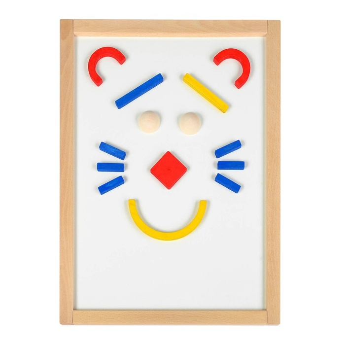 Tablica magnetyczna dla dzieci Flipper logopedyczny, 110152-Pilch, zabawki edukacyjne