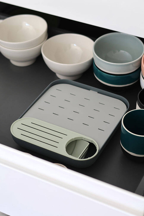 Modułowa suszarka do naczyń butelek i akcesoriów do karmienia Misty Mineral Beaba 911731