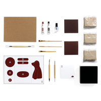 Zestaw artystyczny do rzeźbienia z gliny AGA Atelier 84 Djeco GA10084 technika modelowania dla dorosłych