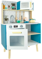 Kuchnia drewniana dla dzieci Plastry miodu, efekty dźwiękowe i świetlne