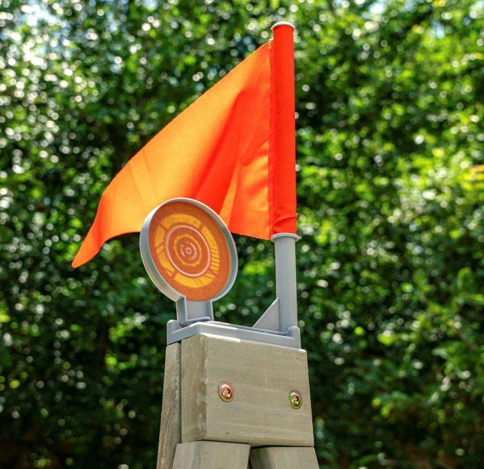 Drewniany plac zabaw Forteca Nerf Scout Defense Post P280123E-KidKraft, zabawy w plenerze