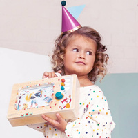 Drewniana animowana pozytywka Telewizor 83452 Lilliputiens