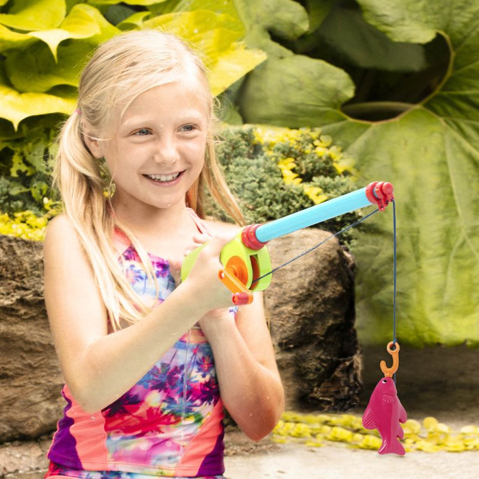 Zestaw do zabawy w łowienie ryb dla dzieci magnetyczna wędka B.Toys BX2090Z