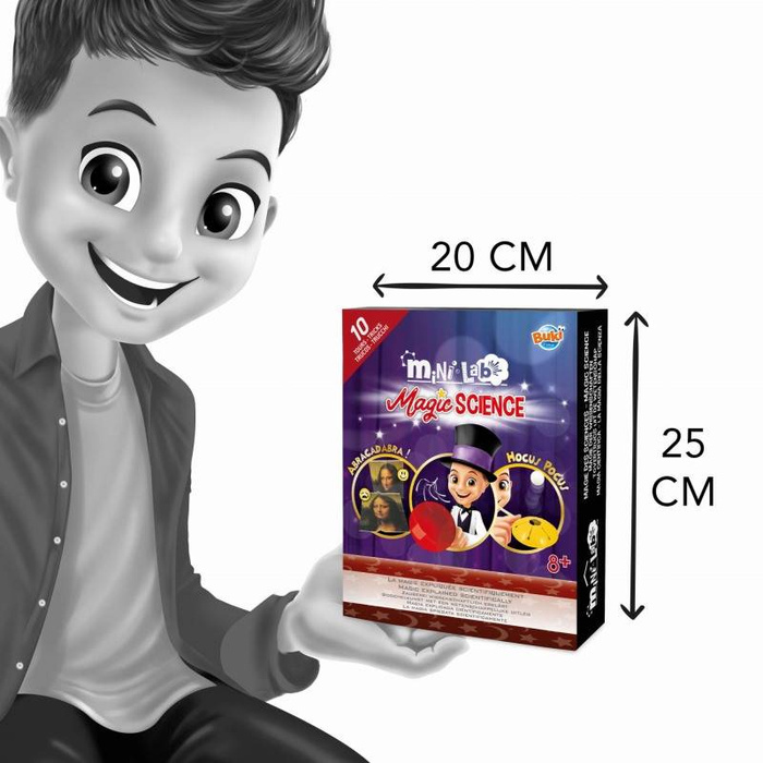 Mini lab MAGICZNA NAUKA 3015-Buki, nauka i zabawa dla dzieci