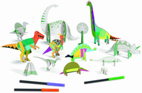 Zestaw kreatywny zrób to sam Dinozaury 3D Djeco DJ08004