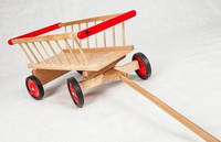 Drewniany wóz drabiniasty dla dzieci Mumbee 53307 pojazd dla dzieci