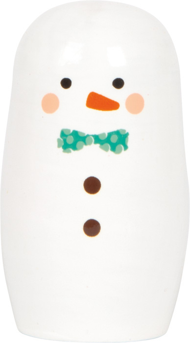 Matrioszka Święty Mikołaj i przyjaciele drewniany zestaw Small Foot 12682