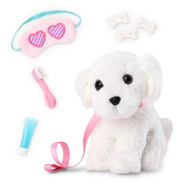 Łóżko piętrowe z pieskiem i akcesoriami różowe Puppy Dreams Bunk Bed Our Generation BD35530Z