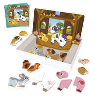 Układanka magnetyczna dla dzieci Farma Goula 1110100488