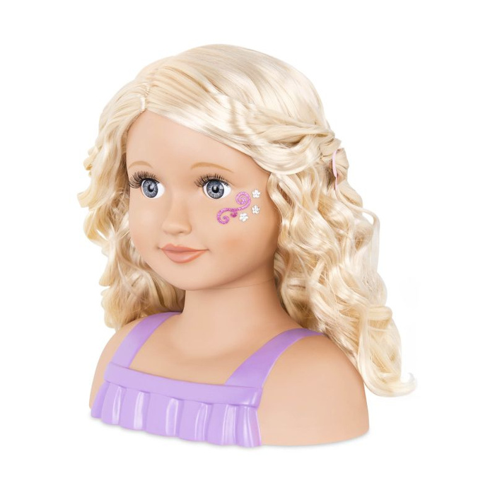 Głowa lalki do czesania blond Trista doll face Our Generation BD37966Z