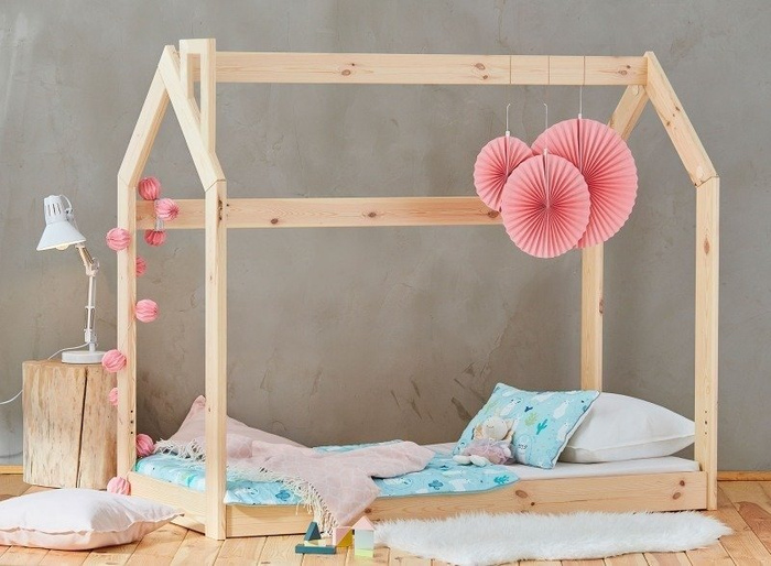 Łóżko Domek 160x70 Pinio Łóżka Domki