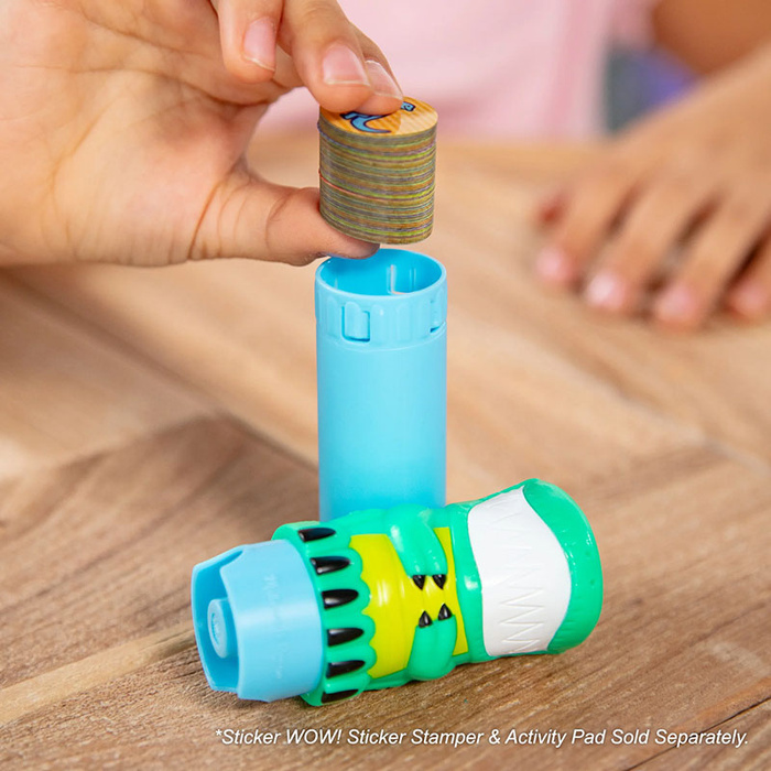 Sticker Wow zestaw naklejek uzupełniających do stempli 300 sztuk Dinozaur 50326 Melissa & Doug