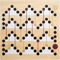 Drewniane gry planszowe Węże i drabiny Ludo Gold Edition 12218-Small Foot