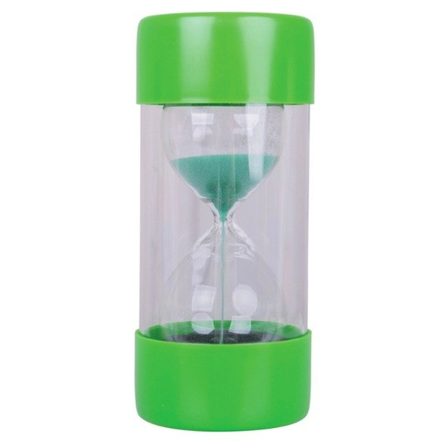 Zielona klepsydra 60 sekund Minutnik Ballotini 1 Minuta BJE0002-Bigjigs Toys, czasomierz dla dzieci