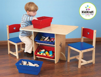 "Star" - stolik dla dzieci i dwa krzesełka, KidKraft - meble do pokoju dziecięcego