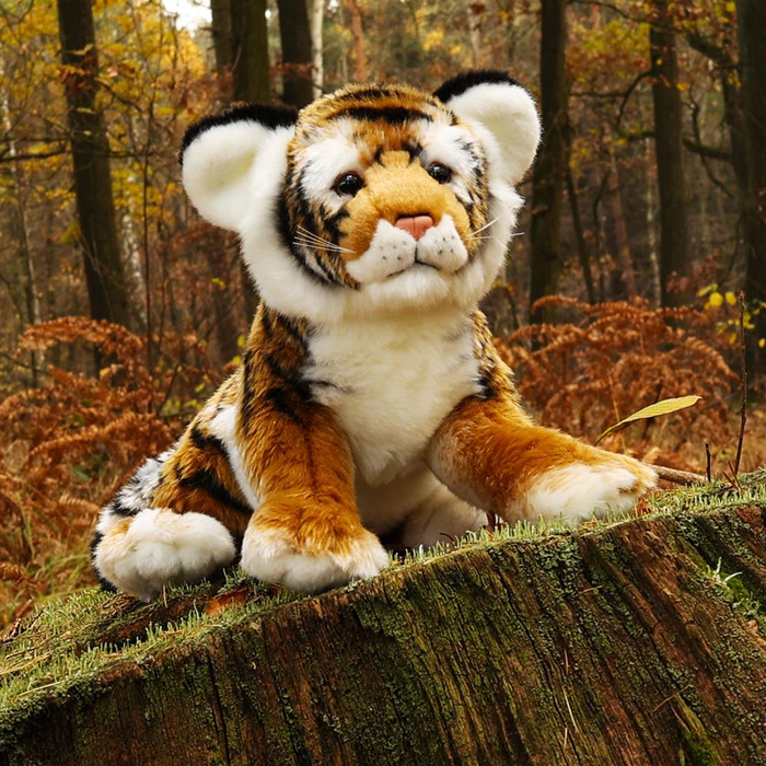 Pluszowy leżący tygrys 33 cm Rappa 243033